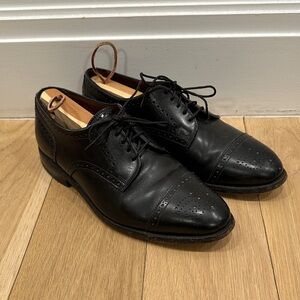 Allen Edmonds Sanford Black Leather Men's Dress Shoes